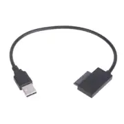 Convenient USB Transmission Cable USB2.0 to 7+6 13Pin Slimlines SATA Cable