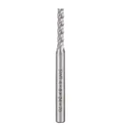 HSS-AL 4 Flute Straight End Mill Cutter CNC Router Bits, 4 x 6 x 24mm