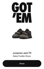 Jordan Jumpman Jack TR (TD) Dark Mocha Travis Scott FJ2852-204 Size 5c