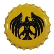 100 Yellow Beer Bottle Crown Caps Falcon Home Brew Decoration