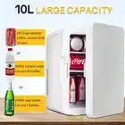 10L Mini Fridge TableTop Electric Cooler Warmer Portable Ice Box Office Car Gift