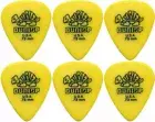 6 x Dunlop Tortex Standard .73MM Gauge Guitar Picks 418R Yellow