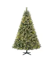 Home Accents 7.5ft. Sparkling Amelia Pine LED Pre-Lit Tree