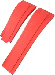 [KAVJU] Natural Rubber Watchband 20mm Suitable for Rolex Submariner Daytona Yatch Master GMT Silicone Watch strap