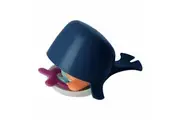 4pc Boon Chomp The Hungry Whale Bath Time Play Toy For Kids Toddlers 12m+ Navy