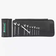 Stahlwille 12/10 ELECTRIC Small Double Open Ended Spanner Set, in Roll-up Wallet