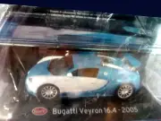 BUGATTI VEYRON 16.4 (2005) - SuperCars 1:43 Diecast SALVAT ARGENTINA