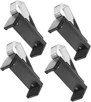 JUMPLAWN 4pcs Remote Holder Clips for Visor Securely Organize Garage Door Remotes Effortless Attachment Compatible with Various Models Convenient Car Accessories