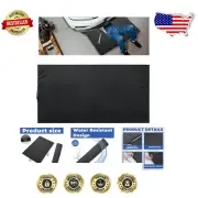 Lightweight 36'' x 60'' Roll Up Garage Floor Mat - Portable Oil Spill Protection