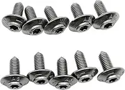 Motorcycle Mudguard M5*12 Fit For BMW R1200GS R1250GS F850GS ADV R1200RT R1250RT K1600B S1000RR Motorcycle Cowling Fairing Screws Motorbike Cowls(10pcs)