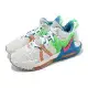 Nike 籃球鞋 LeBron Witness VII EP 男鞋 白 藍 綠 氣墊 運動鞋 DM1122-003