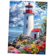 Diamond Art Paintings Kits for Adults,Lighthouse Diamond Art Kits for