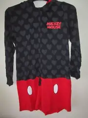 Peter Alexander Ladies Mickey Mouse Playsuit One Piece Size XXS, XS, S & M
