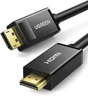 UGREEN DisplayPort Male to HDMI Male Cable 5M Black(10204)