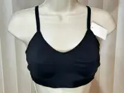 b.tempt'd by Wacoal Sports Bra M Wireless Active Bralette Black 910305