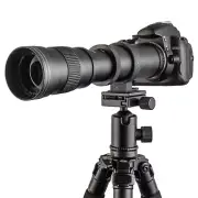 Opteka 420-1600mm Telephoto Lens for Nikon D7500 D7200 D5600 D5500 D3400 D5 D810