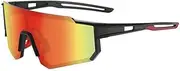 Polarized Sports Myopia Running Sunglasses Men's and Women's Sunglasses,Driving Fishing Cycling Mountain Bike Sport Glasses.