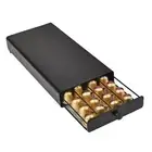Organized Kitchen with Coffee Capsule Holder Drawer Fits 40 Efficiently