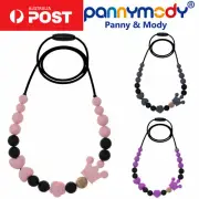 Kids Jewellery Sensory Chew Necklace Autism ADHD Nail Biting Alternative Girl