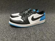 Nike Air Jordan 1 Retro Low OG Men Shoes US 7 UK 6 EU 40 New Black Blue Sneakers