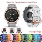 Quick Release Strap For Garmin Fenix 7S 6S Pro 5S Plus Silicone Watch Band