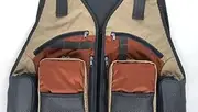 Large Size Outdoor Multi-Pockets Breathable Fishing Backpack Mesh Vest