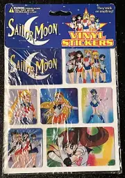 Assorted Vintage SAILOR MOON VINYL STICKERS Factory-Sealed MIP -YOU PICK!-