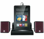 iHome iK8B SMARTDESIGN Rechargeable Portable Speakers KINDLE FIRE