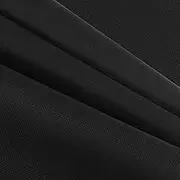 Caydo 18 Count Aida Cloth Black Aida Cross Stitch Aida Cloth for Handmade Cross Stitch Fabric Needlework, 39 x 60 inch