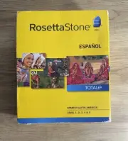 Rosetta Stone Espanol Spanish Latin America Level 1 Set Learning