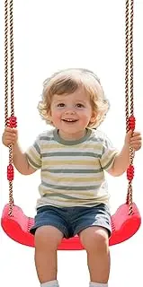Toddler Swing Seat,Non-Slip Swing | Comfortable Ergonomic Hangable Seat with Adjustable Rope Interactive Fun for Indoors and Outdoors Use