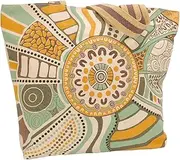 [Generic] Aboriginal Tote Bag, Shopping Bag, Beach Bag - Road to Freedom - Australia, Indigenous, Souvenir, Gift