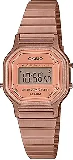 [Casio] LA11WR-5A Unisex Rose gold Digital Watch with Rose gold Band