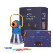 Educational Storybook Torch Lamp Toy Kids Projector Flashlight