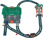 Fisher-Price Thomas Friends Knapford Station Train Set track with 2 in 1 plays