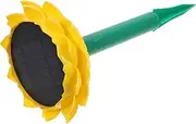 MERRYHAPY Buddhist Music Player Lotus Shape Solar Powered Speaker Outdoor for Courtyard