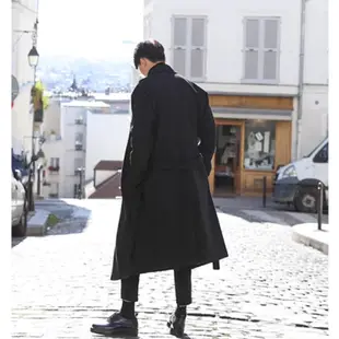 【K-2】韓國街頭 長版大衣 毛呢大衣 冬季戀歌 歐巴 厚外套 重磅 長版西裝外套 長版外套 大衣 K2外套【KC48】