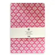 TAG Springtime Block Print Journal - Pink & White (G17898C)