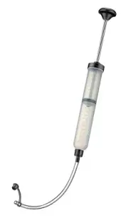 200cc FLUID FILLER EXTRACTOR SYRINGE FOR ANY TYPE OF FLUID WITH VITON SEALS