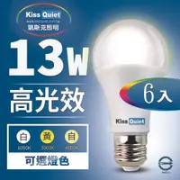 在飛比找PChome24h購物優惠-《Kiss Quiet》)13W 270度超廣角全電壓LED