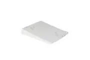 Dreamz Cool Gel Memory Foam Wedge Pillow Small White