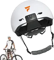 Smart Cycling Headgear - Riding Sports Protector Gear | 3 Lighting Modes Lightweight Cycle Headwear with Camera for Adults Elderly