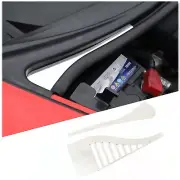 Silver S.steel Engine Gutter guards Panel Protection For Corvette C6 2005-2013