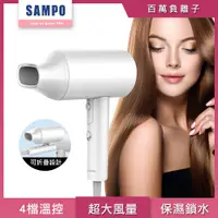 在飛比找ETMall東森購物網優惠-【SAMPO 聲寶】大風量負離子吹風機(ED-Z2101NL