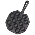 Casting Iron Pan Meatball Cooking Pan Snail Meatball Pan Meatball Pot