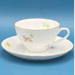 日本OKURA大倉陶園金邊小花卉咖花茶/咖啡杯組（8224-3-36-14）200ML