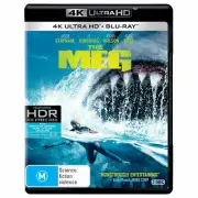 The Meg (4K UHD/Blu-ray) BLU-RAY NEW (Region B Australia)