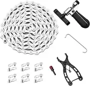 Mountain Bike Chain Repair Kit | Repair Chain Breaker Kit Link Plier | Compact Breaker Tool with Link Plier and Quick- Connectors – Easy Installation for Adults, Professionals, and Beginners