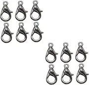 TEHAUX Sets Zinc Alloy Lobster Clasp Jewelry Making Clasp for Necklace Bracelet DIY FA Pcs