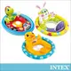 【INTEX】造型幼兒坐式充氣泳圈-3款造型可選 適3~4歲 15130511/2/3(59570)